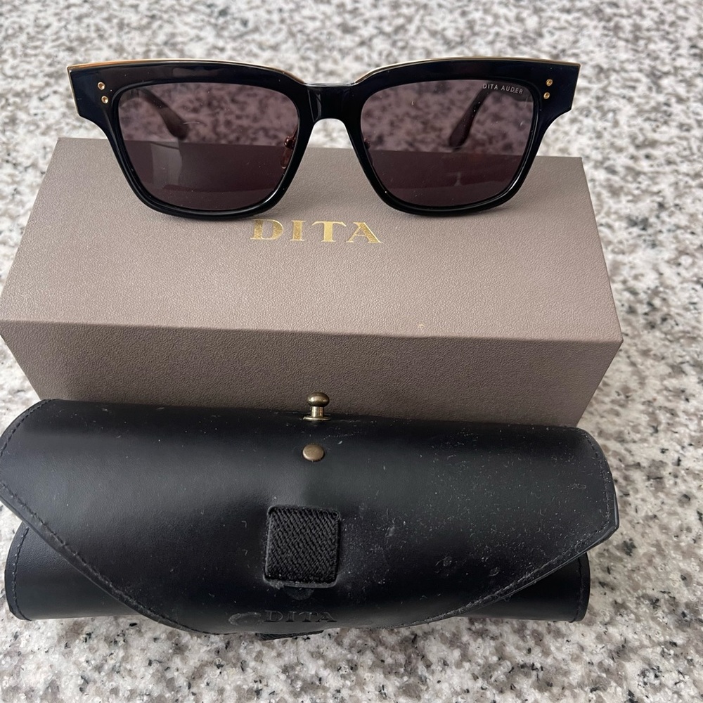 DITA AUDER Black Sunglasses Premium Accessories